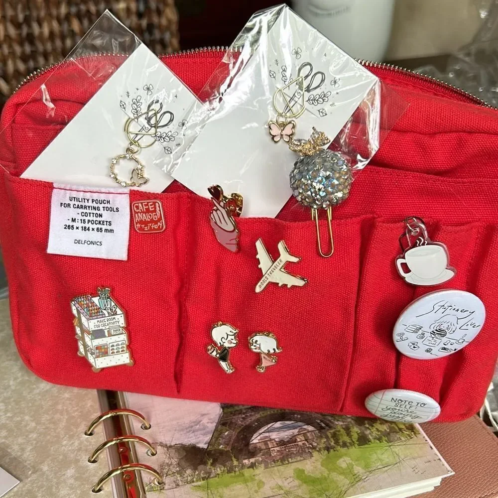 Paper & Aly clip charms and magnet enamel clip NWT bundle 3